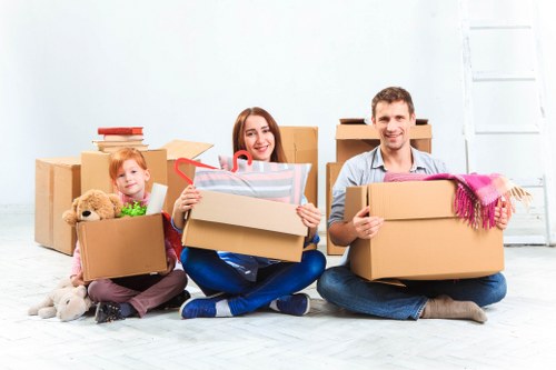 Secure storage unit collection in Highgate