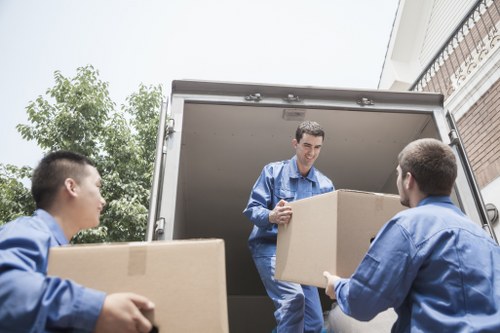Example of a small apartment clearance with storage pricing details