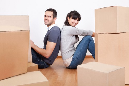 Careful handling of furniture during flat removals in Highgate